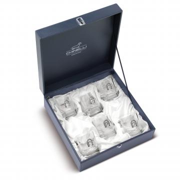 Set de 6 pahare pentru whisky Luck by Chinelli Italy