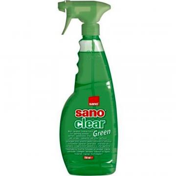 Detergent geamuri, portelan, ceramica - Sano Clear Green