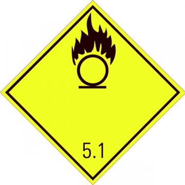 Eticheta ADR Pericol Transport substante comburante