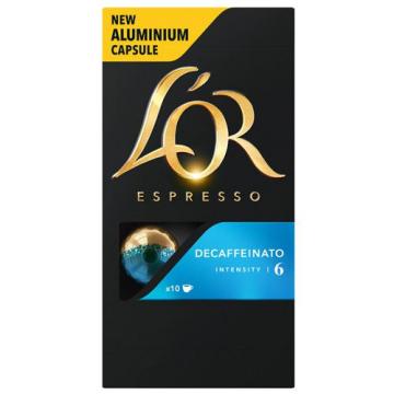 Capsule espresso decofeinizat L'or 10 buc 52g