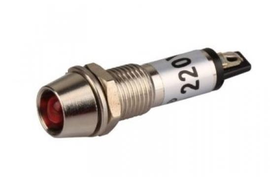 Lampa semnalizare metalica 220V de la Kalva Solutions Srl
