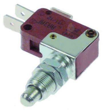 Micro intrerupator cu buton filet M10x0,75 contact 1CO