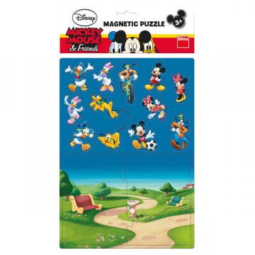 Puzzle magnetic - Mickey si prietenii (16 piese) de la A&P Collections Online Srl-d