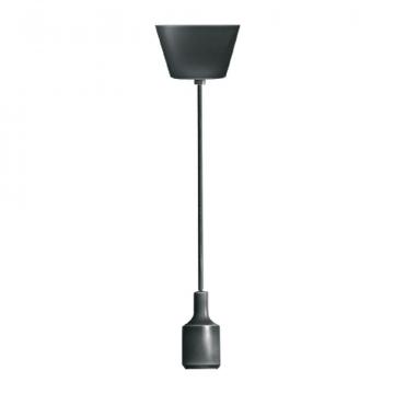 Suspensie cablu 1m negru + cafea E27 de la Spot Vision Electric & Lighting Srl