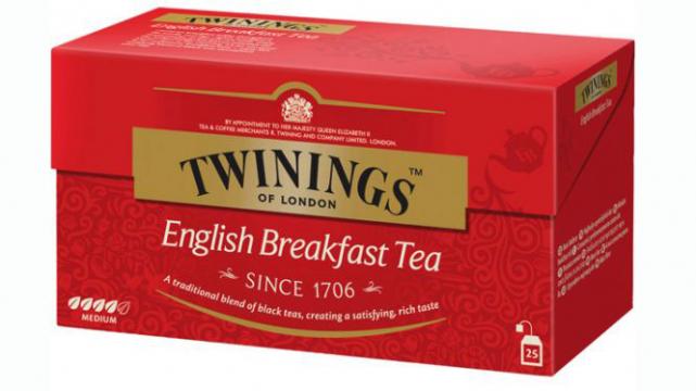 Ceai negru Twinings English Breakfast 25x2g de la KraftAdvertising Srl