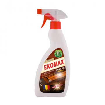 Solutie siliconica pentru mobila flacon 500 ml Wood Lux de la Ekomax International Srl