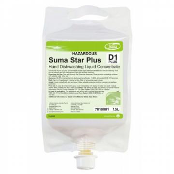 Detergent vase manual Suma Star D1 Plus, Diversey, 1.5L