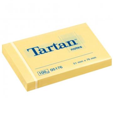 Notes adeziv Tartan 51 x 76 mm de la Sanito Distribution Srl