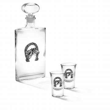 Sticla de vodca si pahare Luck by Chinelli Italy de la Luxury Concepts Srl