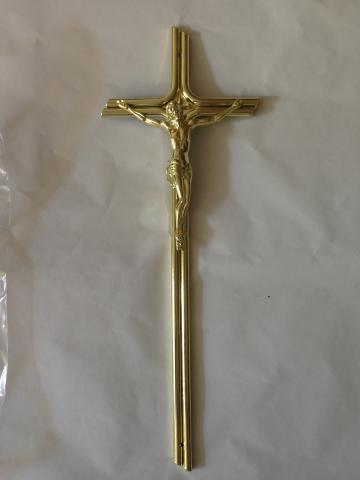 Crucifix auriu C4
