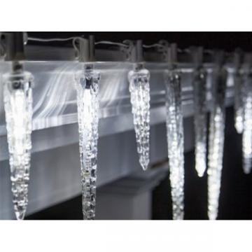 Instalatie cu turturi luminosi 50 cm albi de la Preturi Rezonabile