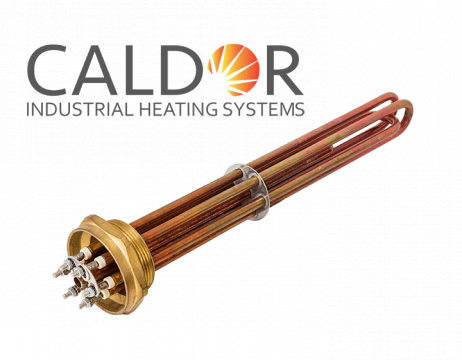 Rezistenta boiler din cupru cu filet 2", putere 6000W de la Caldor Industrial Heating Systems Srl