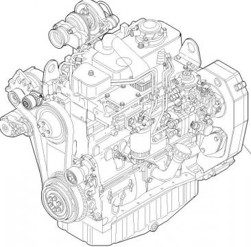 Motor CNH F4GE0454C*D