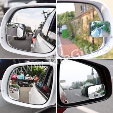 Set 2 oglinzi auto pentru unghi mort CarSun de la Thegift.ro - Cadouri Online