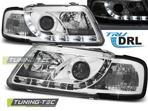 Faruri compatibile cu Audi A3 8L 08.96-08.00 TRU DRL crom de la Kit Xenon Tuning Srl
