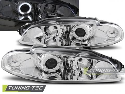 Faruri compatibile cu Mitsubishi Eclipse 97-12.98 Angel Eyes de la Kit Xenon Tuning Srl