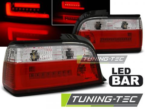 Stopuri LED compatibile cu BMW E36 12.90-08.99 C/C rosu alb de la Kit Xenon Tuning Srl