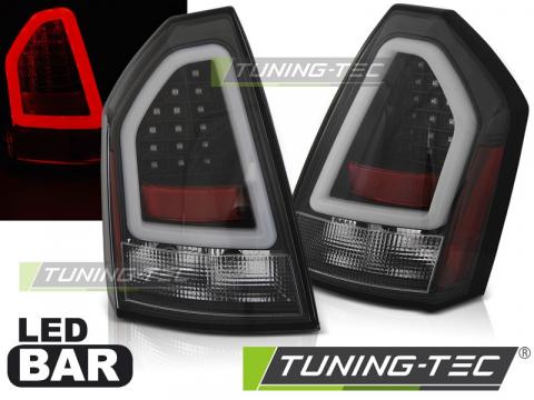 Stopuri LED compatibile cu Chrysler 300C 05-08 Negru LED BAR de la Kit Xenon Tuning Srl