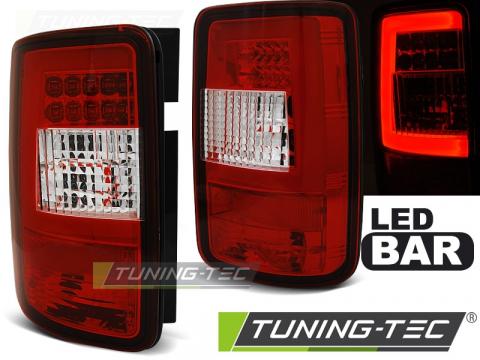 Stopuri LED compatibile cu VW Caddy 03-03.14 rosu alb LED de la Kit Xenon Tuning Srl