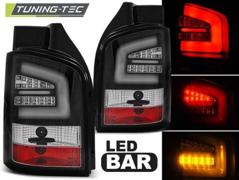 Stopuri LED compatibile cu VW T5 04.03-09 negru LED bar de la Kit Xenon Tuning Srl