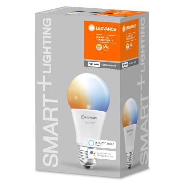 Bec LED Inteligent Ledvance Smart+, Wi-Fi, E27, A60, 9W de la Etoc Online