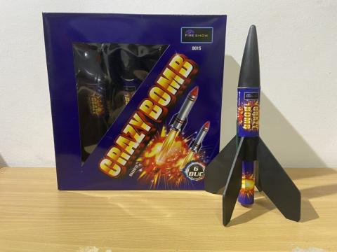 Artificii racheta Crazy Bomb