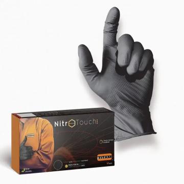 Manusi nitril Nitro Touch Original - negru de la Sanito Distribution Srl