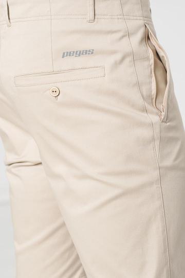 Pantaloni scurt casual barbati beige M de la Etoc Online