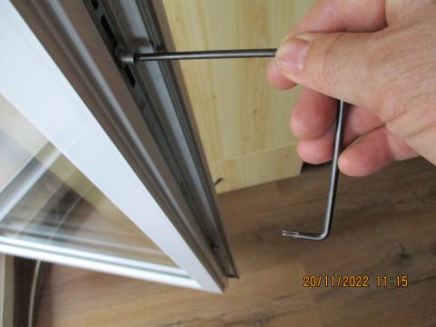 Cheie Torx 15 pentru reglaj ferestre termopan