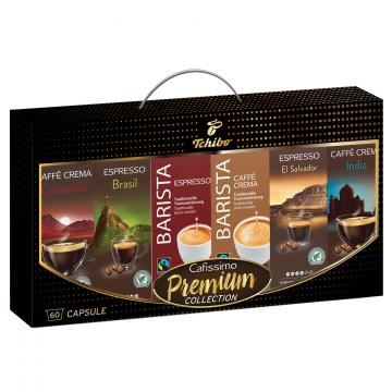 Capsule cafea Tchibo Cafissim Premium Collection Promo 6x1
