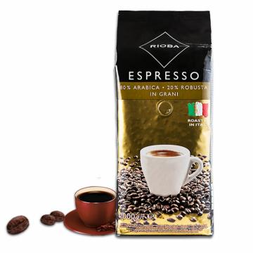 Cafea boabe Rioba Caffe Espresso 80% Arabica 20% Robusta de la KraftAdvertising Srl