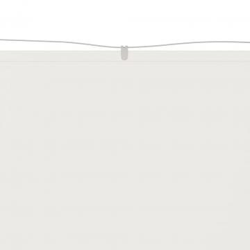Copertina verticala, alb, 140x420 cm, tesatura Oxford de la VidaXL