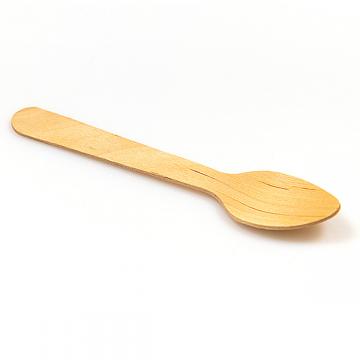 Lingura din lemn, 16 cm (100 bucati)