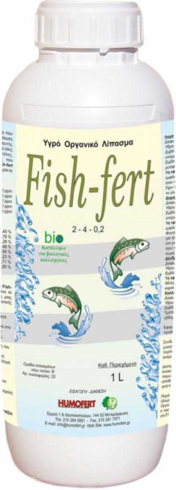 Ingrasamant organic Fish-Fert de la Lencoplant Business Group SRL