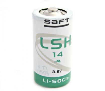 Baterie litiu Saft LSH14, C (R14) 3.6V 5200mAh (pt