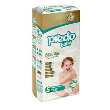 Scutece copii Predo, 104 buc/set , Marime 5, Mini, 11-25kg