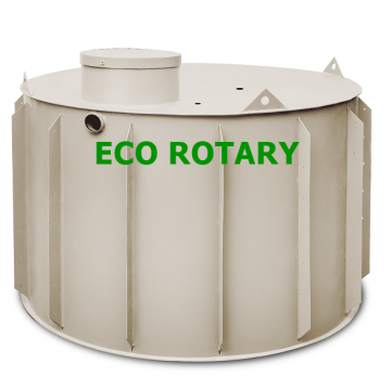 Rezervor apa ploaie 8000 litri subteran vertical de la Eco Rotary Srl