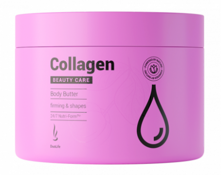 Unt de corp DuoLife Beauty Care Collagen Body Butter 200 ml de la Valmiranghel Srl.