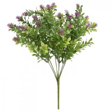 Floare artificiala ramura lavanda 36 cm de la Plasma Trade Srl (happymax.ro)