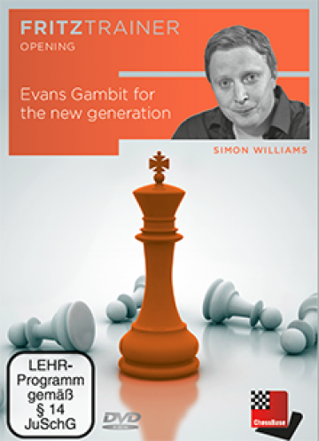 DVD: Evans Gambit for the new generation de la Chess Events Srl