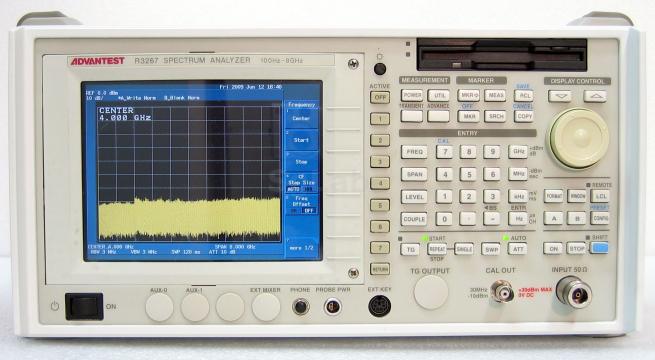 Analizor de spectru Advantest R3267 100Hz-8GHz de la Automatizari Service Mobil Srl