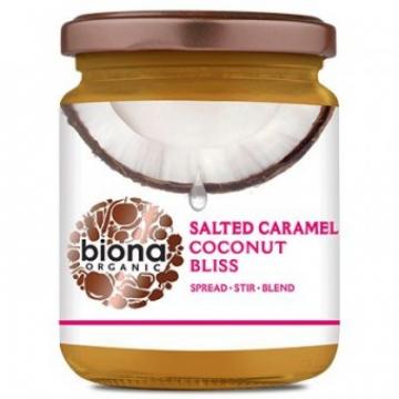 Unt de cocos salted caramel bliss eco 250g Biona de la Supermarket Pentru Tine Srl