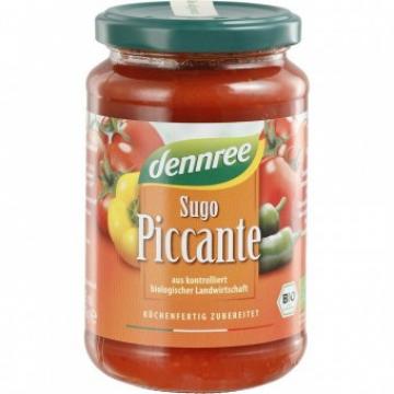 Sos de rosii picant Sugo Piccante bio 340g Dennree de la Supermarket Pentru Tine Srl