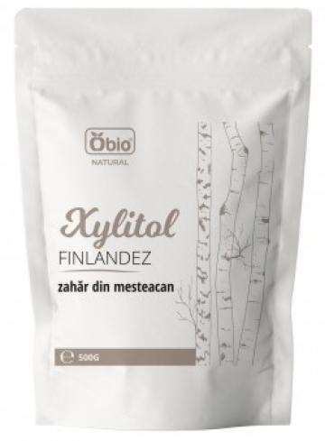Zahar de mesteacan Xylitol finlandez 500g Obio de la Supermarket Pentru Tine Srl