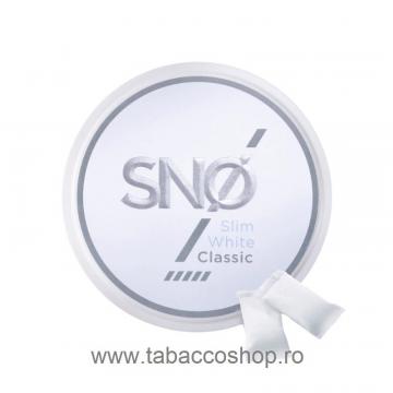 Pliculete cu nicotina SNO Slim White Classic (20buc) de la Maferdi Srl