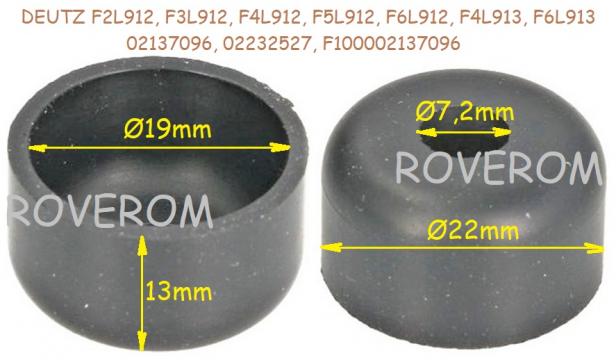 Simering supape Deutz 912, 913 (7,2x19/22x13mm) de la Roverom Srl