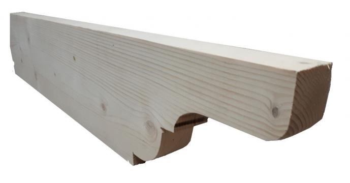 Grinda lemn 4 cm x 14 cm Traditional de la Wizmag Distribution Srl