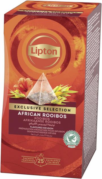 Ceai Lipton Exclusive Selection Tea African Rooibos 25x1.8g