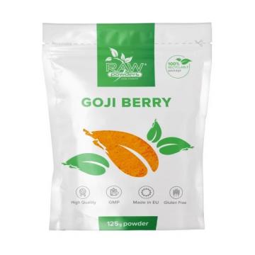 Supliment alimentar Raw Powders Goji Berry pudra - 125 grame de la Krill Oil Impex Srl