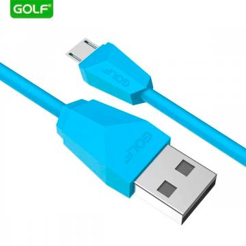 Cablu USB microUSB Golf GC-27m Diamond Sync albastru de la Sirius Distribution Srl